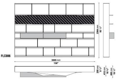 B&B Italia Модульный открытый книжный шкаф Flat.c sun-id-1463765 - Вид №23