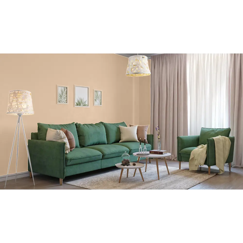 Краска водно-дисперсионная Trend Farbe цвет персик 2.5 л Dufa STLM-2196670 - Вид №3