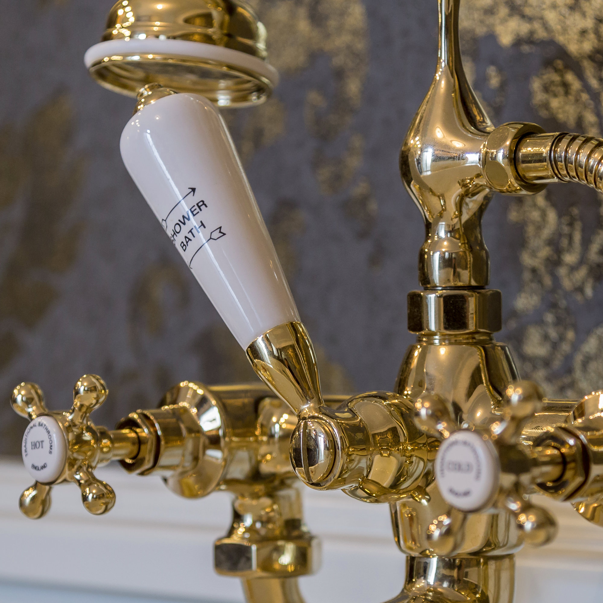 Traditional bathrooms Смеситель для ванны и душа ЛОНДОН 3/4 " Tb350.614.nk LONDON - Вид №2