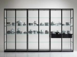 Porro Хрустальный книжный шкаф