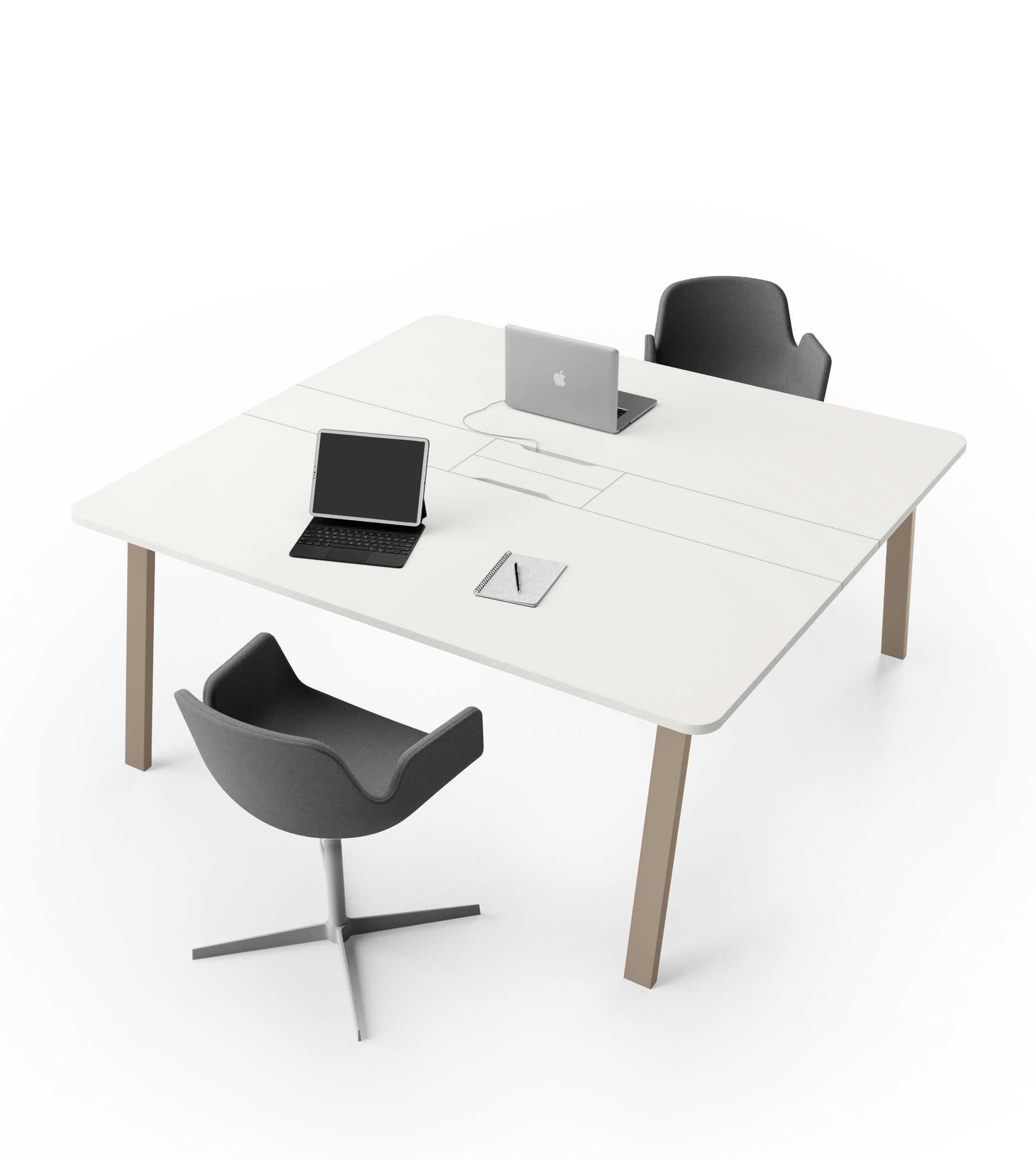 Стол / Стол для совещаний с меламиновой столешницей About Office Funny ARCH-00000830 - Вид №2