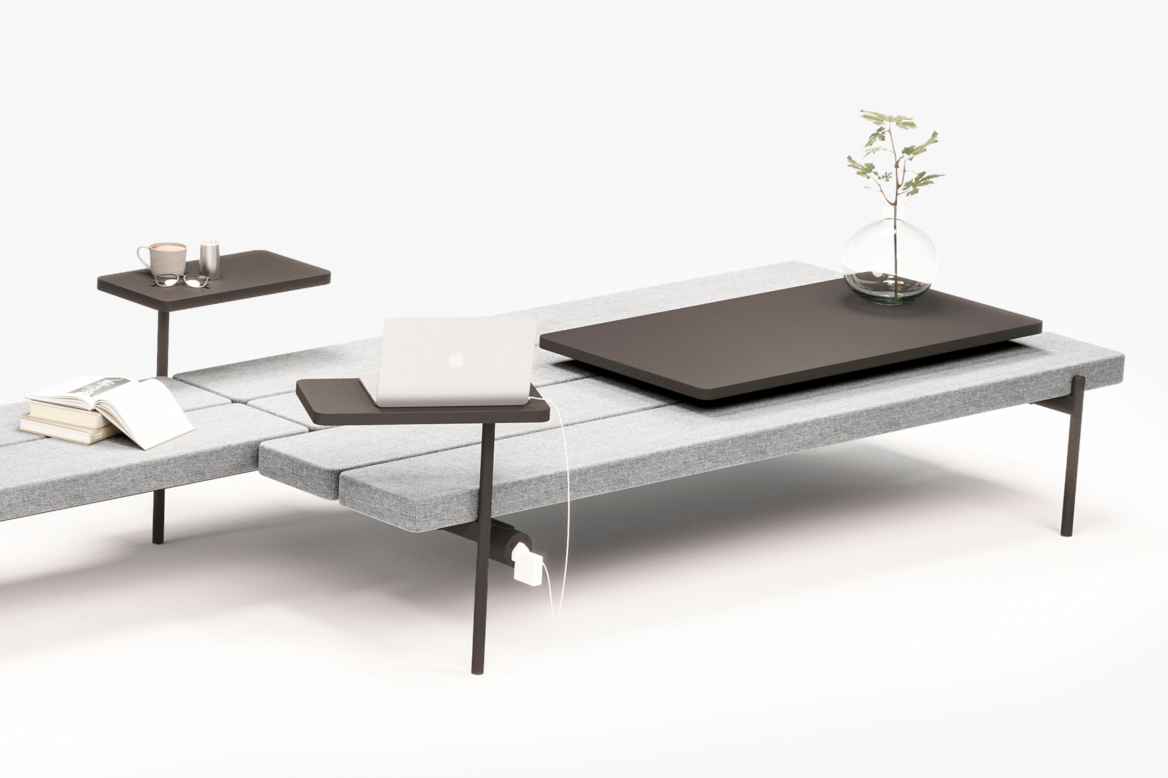 Модульная мягкая скамейка из ткани Established&Sons Island ARCH-00100058 - Вид №60