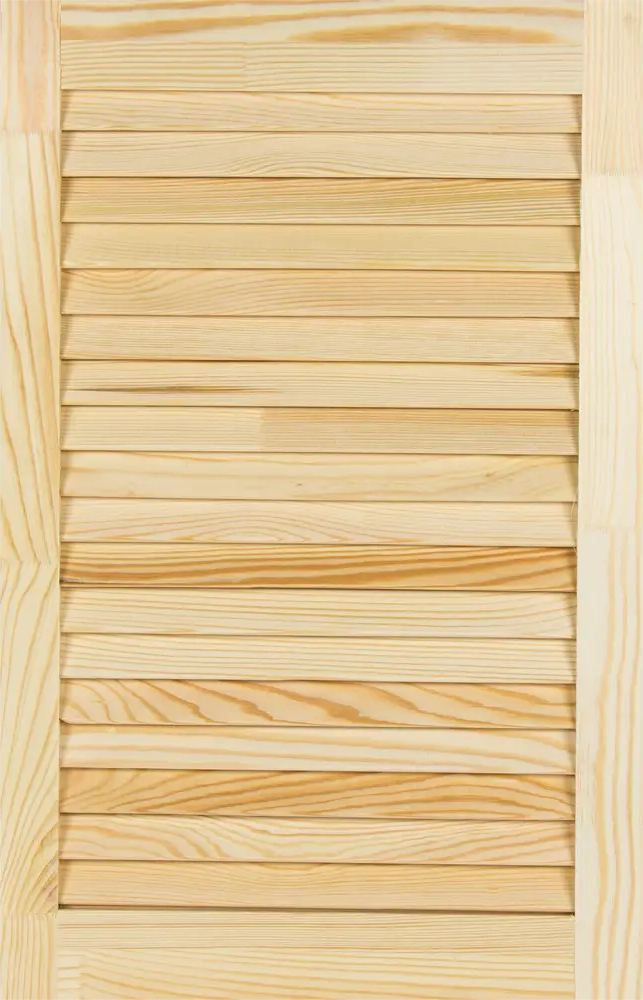 Дверка жалюзийная Santreyd 605×394×20 мм из натуральной хвои 17808161