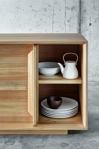 FIORONI Комод из лиственницы с раздвижными дверцами sun-id-1451441 - Вид №2