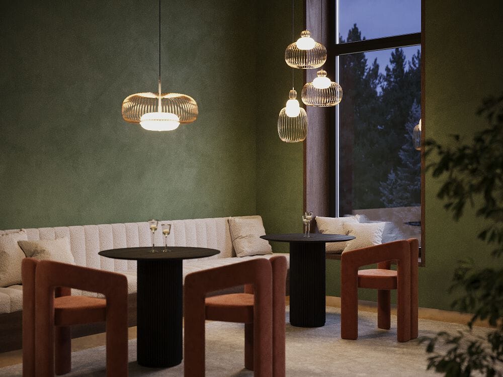 Металлический подвесной светильник Maytoni LEVITATION ARCH-00122414 - Вид №2