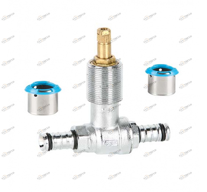 GENEBRE 3183 20 Built-in valve pex and multilayer pipe with sockets 