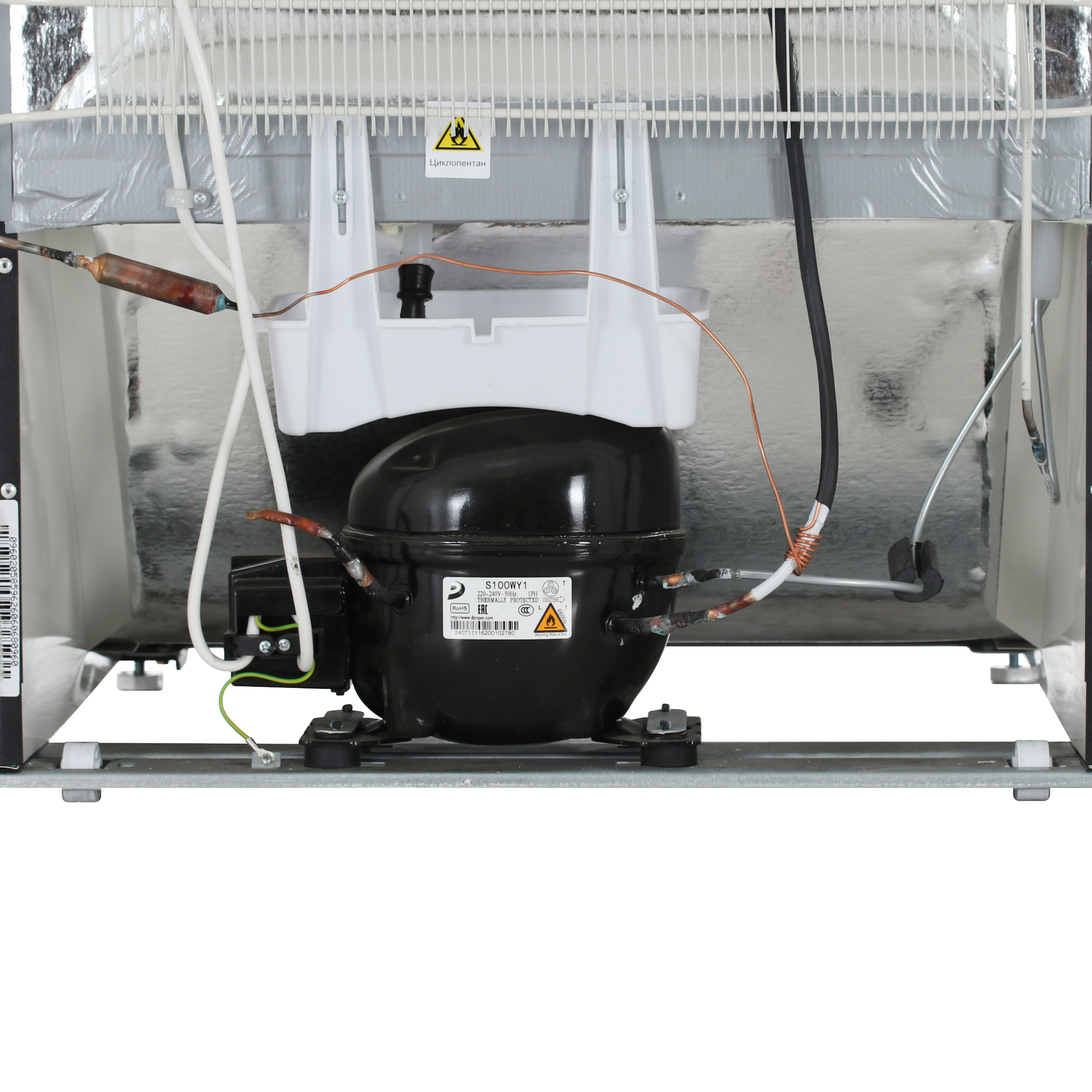 9066259 Холодильник с морозильником   Бирюса B960NF черный STDN-0122590 - Вид №10