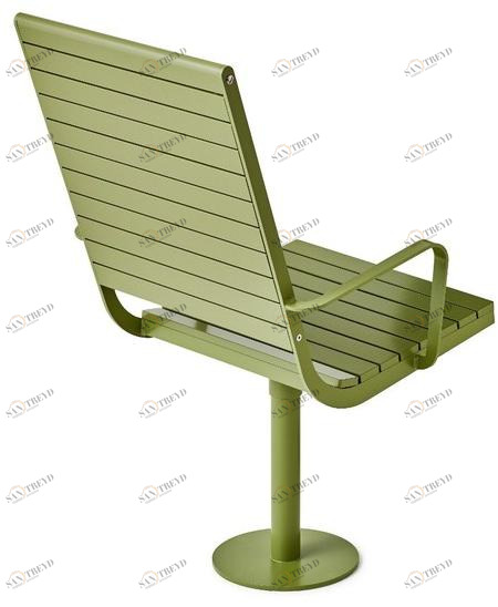 Nola Industrier Стул для улицы из стали с порошковым покрытием Parco sun-id-1454874