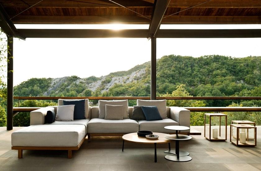 TRIBÙ Фонарь из тикового дерева Accessories D5015/d5016/d5017 - Вид №3