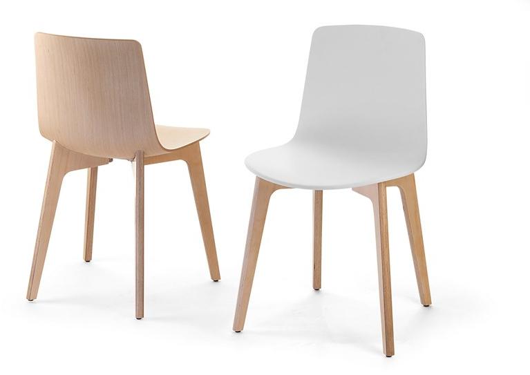 ENEA Стул полипропиленовый Lottus wood sun-id-1504082 - Вид №1