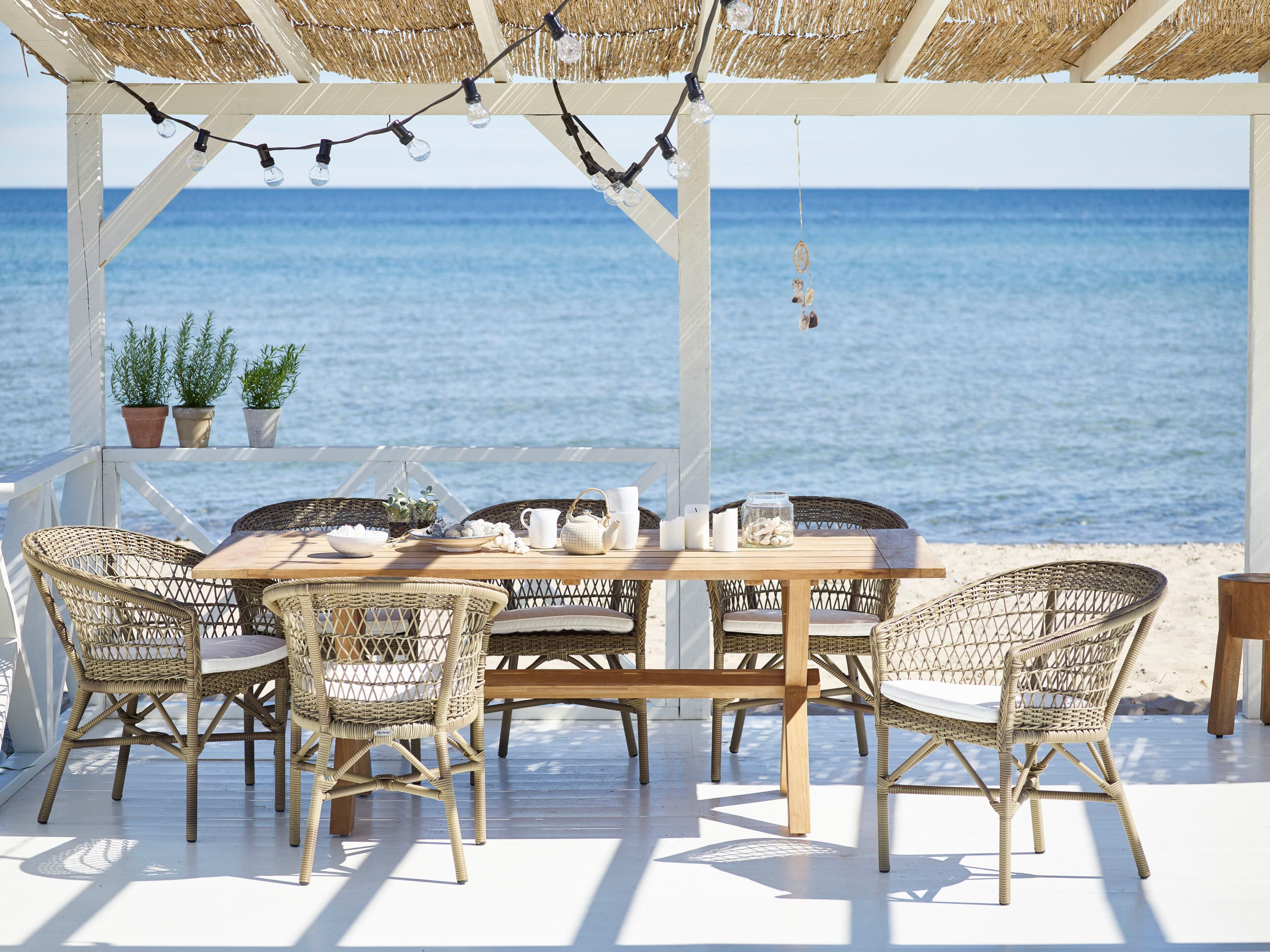 Алюминиевый садовый стул и ArtFibre с подлокотниками Sika Design Georgia Garden ARCH-00033614 - Вид №1