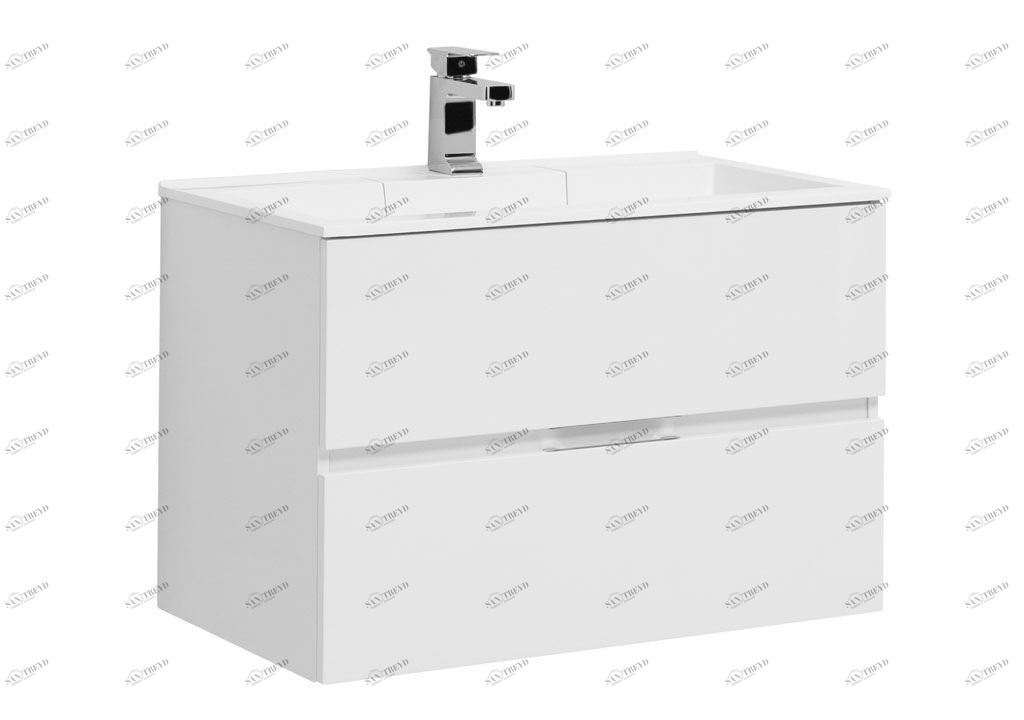 Тумба под раковину Aquanet Алвита 80 белый 00235339