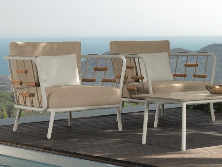 Talenti Садовое кресло из ткани с подлокотниками Soho Sopl - Вид №1