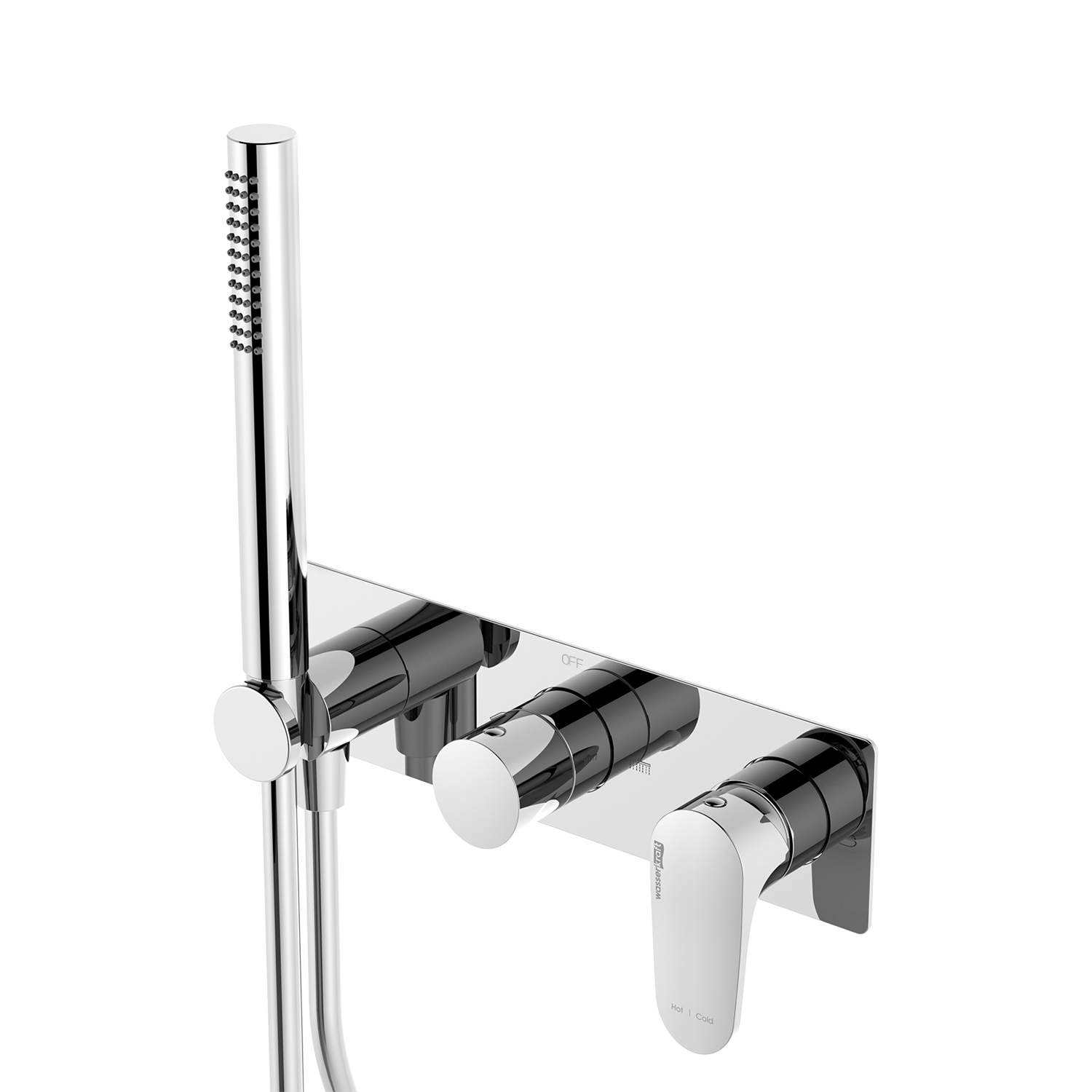 5877 Dinkel Смеситель для душа со встраиваемой системой монтажа WasserKRAFT Dinkel 5800  - Вид №1