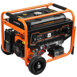 Электрогенератор   бензиновый Carver PPG-8000Е 1081884