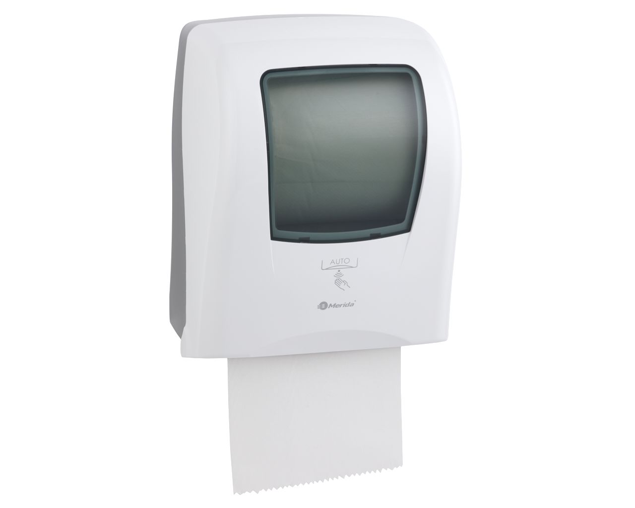 CEB501 ONE AUTOMATIC MAXI автоматический бесконтактный диспенсер для рулонных бумажных полотенец, АБС-пластик, белый Merida  - Вид №8