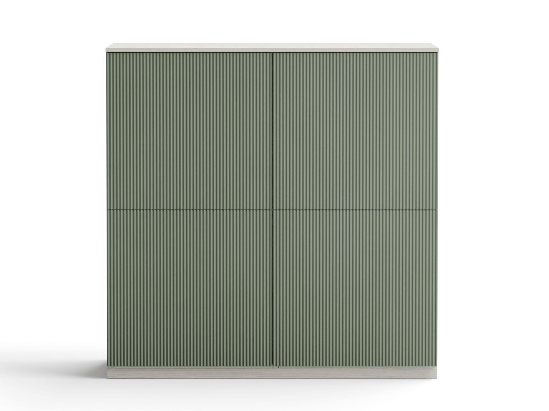 Буфет из меламиновой ткани с распашными дверцами Giessegi Cannetè ARCH-00129640 - Вид №1