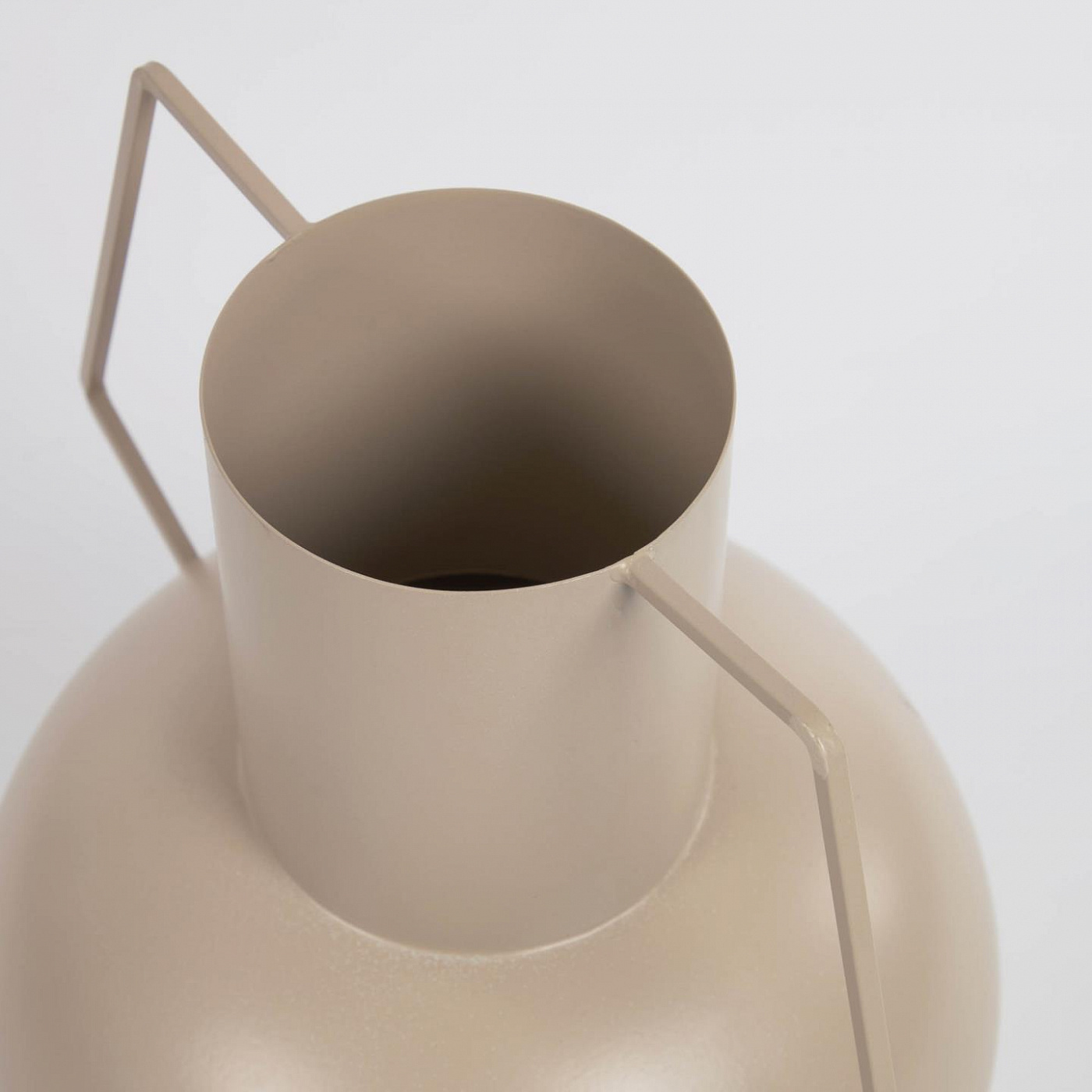 109391 Bellabel vase in light brown metal 38 cm La Forma  - Вид №1