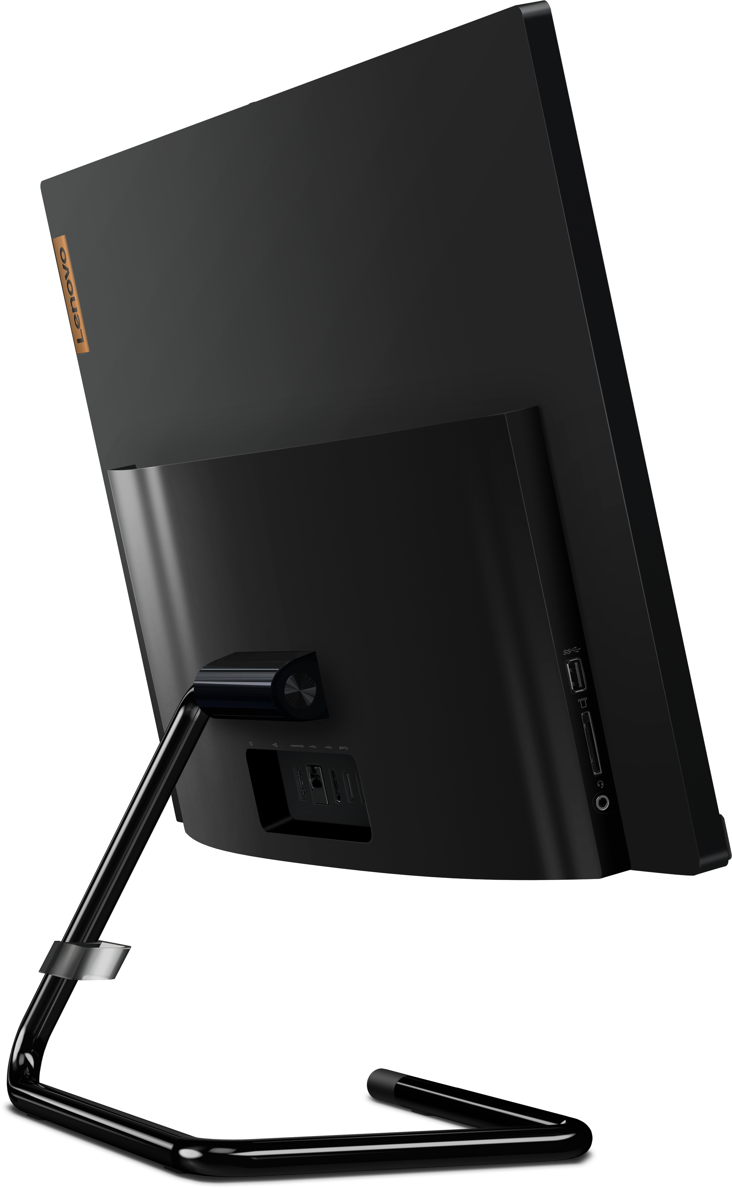 F0EW000WRK ideacentre aio 3 24are05 23.8"(1920x1080)/amd ryzen 3 4300u(2.7ghz)/4096mb/256ssdgb/dvdrw/int:amd radeon/bt/wifi/war 1y/6kg/black/dos + keyboard, mouse usb Lenovo Santreyd  - Вид №7