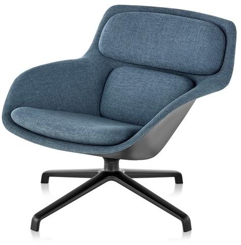 Herman Miller Вращающееся кресло из ткани с 4 спицами Striad sun-id-1418793 - Вид №1