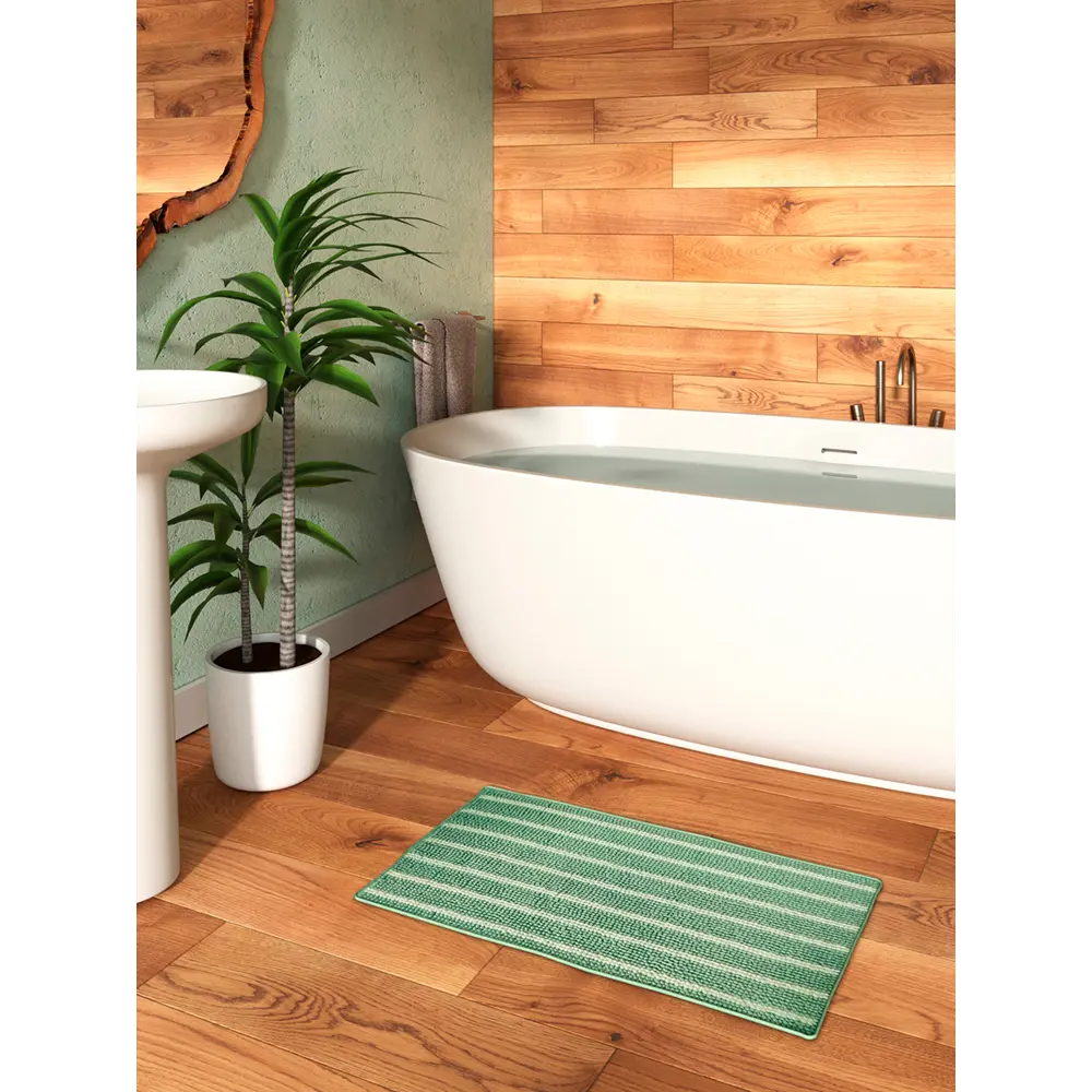 Ковер шенилл этна пэ 50x80 см зеленый Santreyd STLM-2163137 - Вид №5