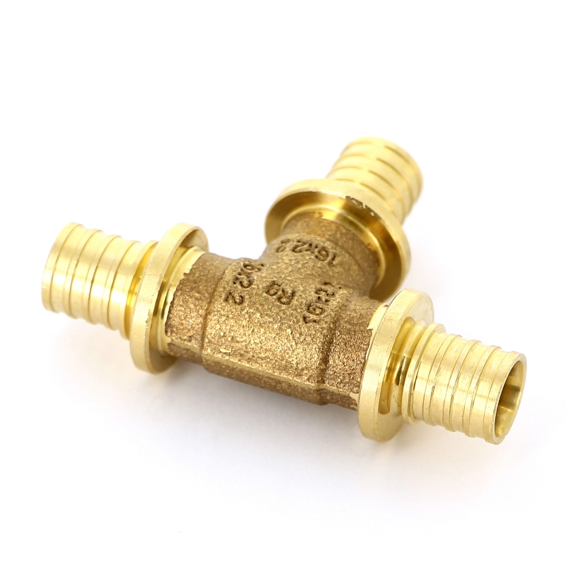 Тройник надвижной бронза REHAU 16 RAUTITAN PLATINUM RX 377724 - Вид №2