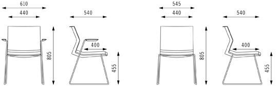 BENE Кресло-санки с подлокотниками sun-id-1485541 - Вид №6