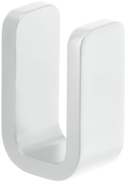 3226(02) Gedy Outline, крючок одинарный, цвет белый матовый