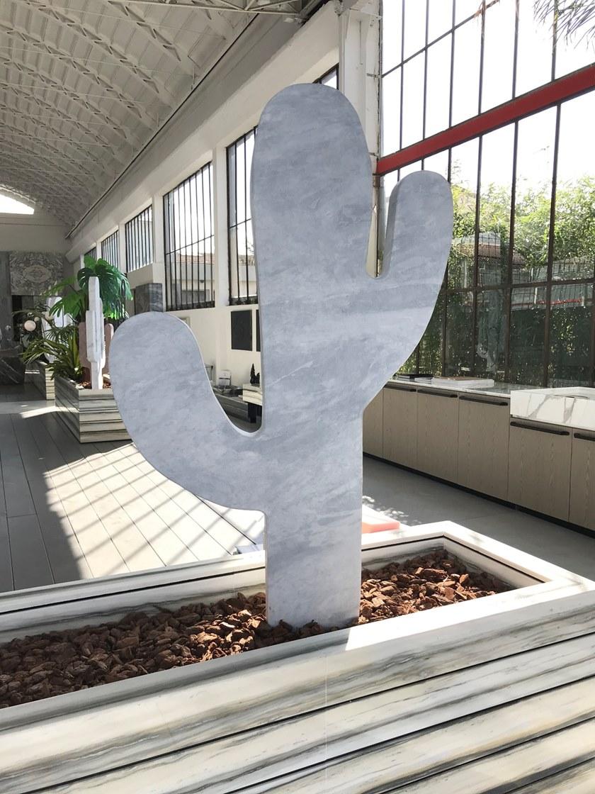 FranchiUmbertoMarmi Низкая прямоугольная кашпо из мрамора  Hd011pao  - Вид №2