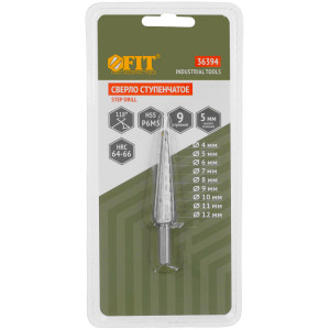 Сверло ступенчатое FIT 36394 5628675