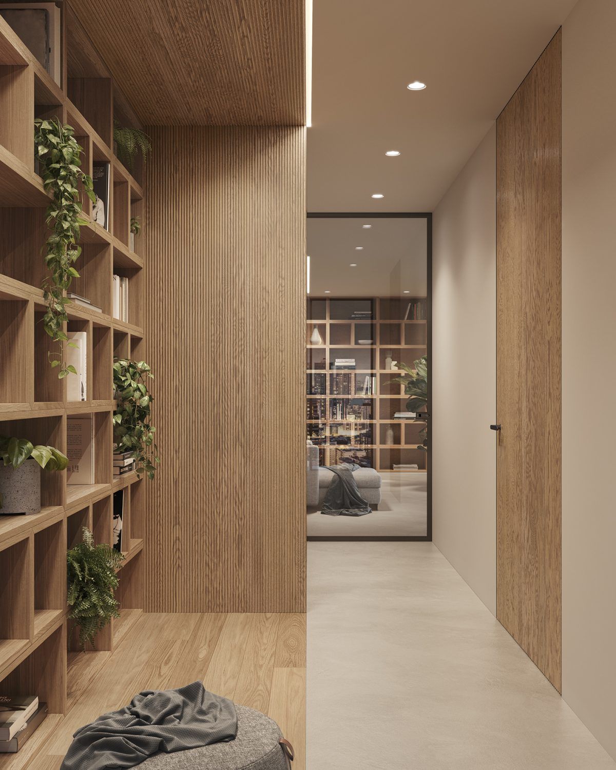 Заподлицо с дубовой стеной GAROFOLI Filomuro ARCH-00086420 - Вид №3