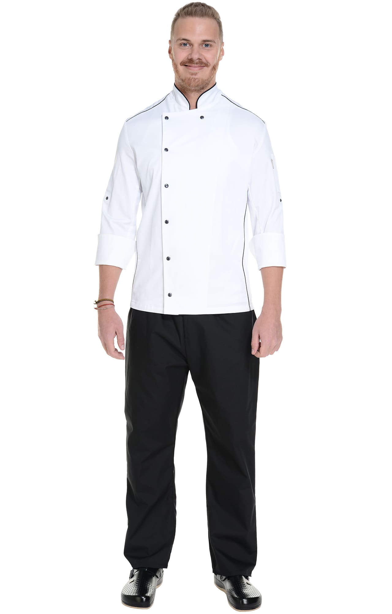 62615 Китель поварской white RICON  Одежда для поваров  размер 50 (L)  - Вид №10