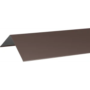 Конек плоский 146x146 мм 2 м RAL 8017 коричневый 84427750 STLM-2173431