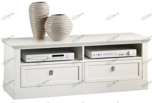 SELVA Низкая лакированная тумба под телевизор из дерева Sophia 5406