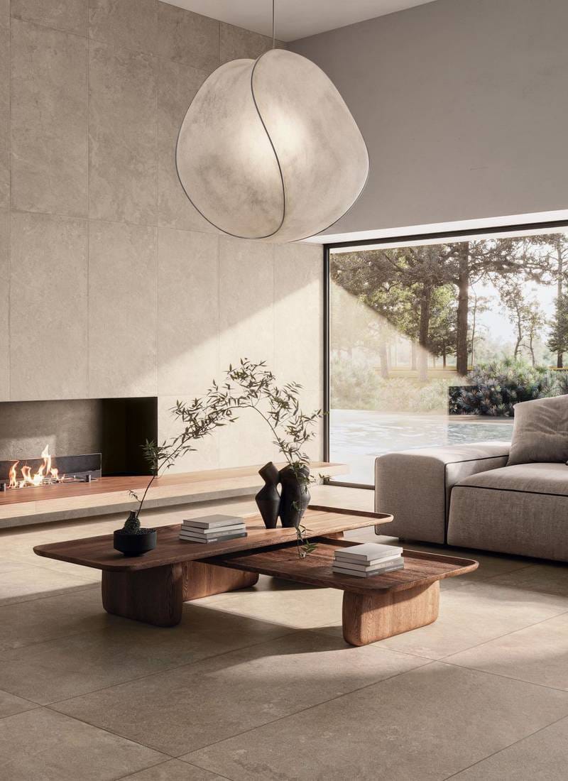 Пол / облицовка керамогранита с эффектом камня Supergres WHISPER ARCH-00126013 - Вид №5