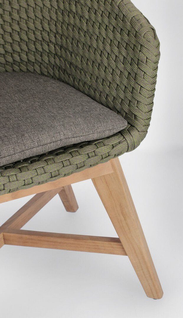 Веревочный садовый стул с подлокотниками BIZZOTTO Coachella ARCH-00122511 - Вид №6