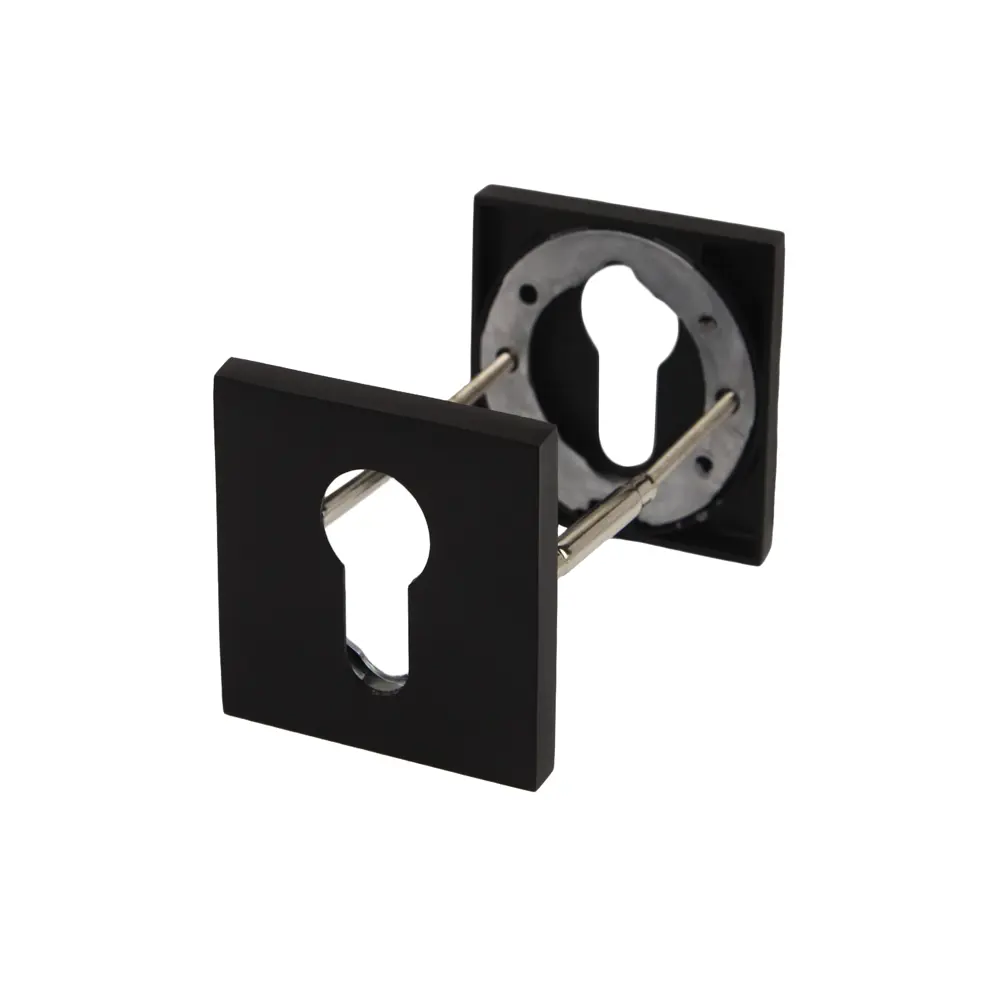 Накладка на замочную скважину KREAFORTA цвет черный 2 шт STLM-2170574