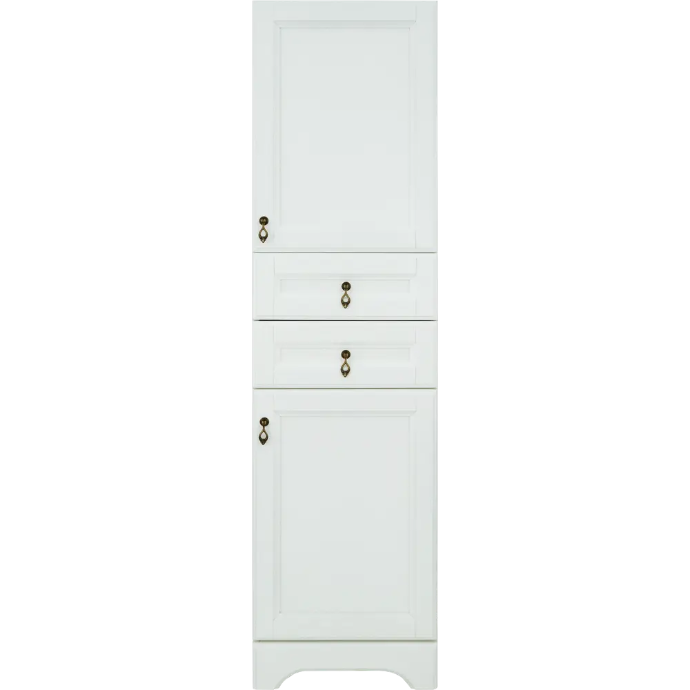 Пенал O-mebel "Retro", 40х150х43 см, массив бука, цвет белый 15086863 STLM-2175094 