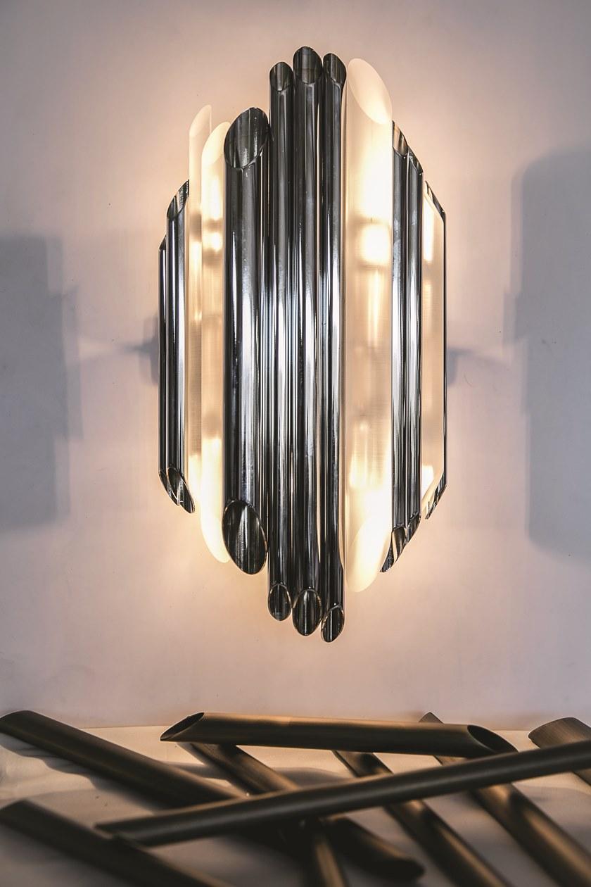 Contardi Настенный светильник из металла и оргстекла sun-id-1382047 - Вид №8