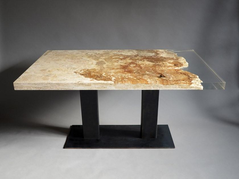 alcarol Прямоугольный обеденный стол Bedrock sun-id-1453580 - Вид №1