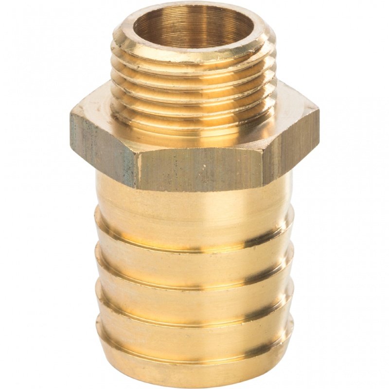 Штуцер НР 1/2"х25 латунь STOUT SFT0035001225 - Вид №1