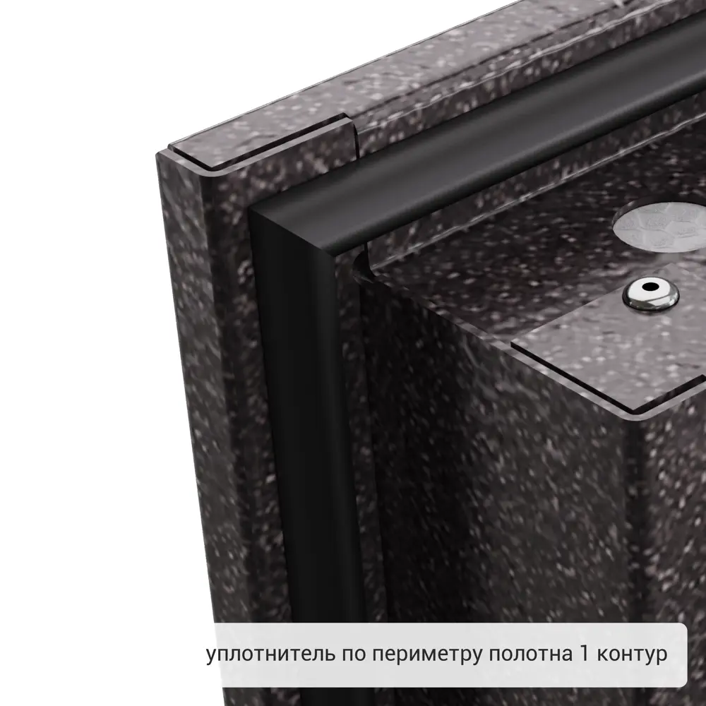 Дверь входная металлическая Термо 950 мм правая цвет магнолия айсберг TOREX STLM-2190903 - Вид №11