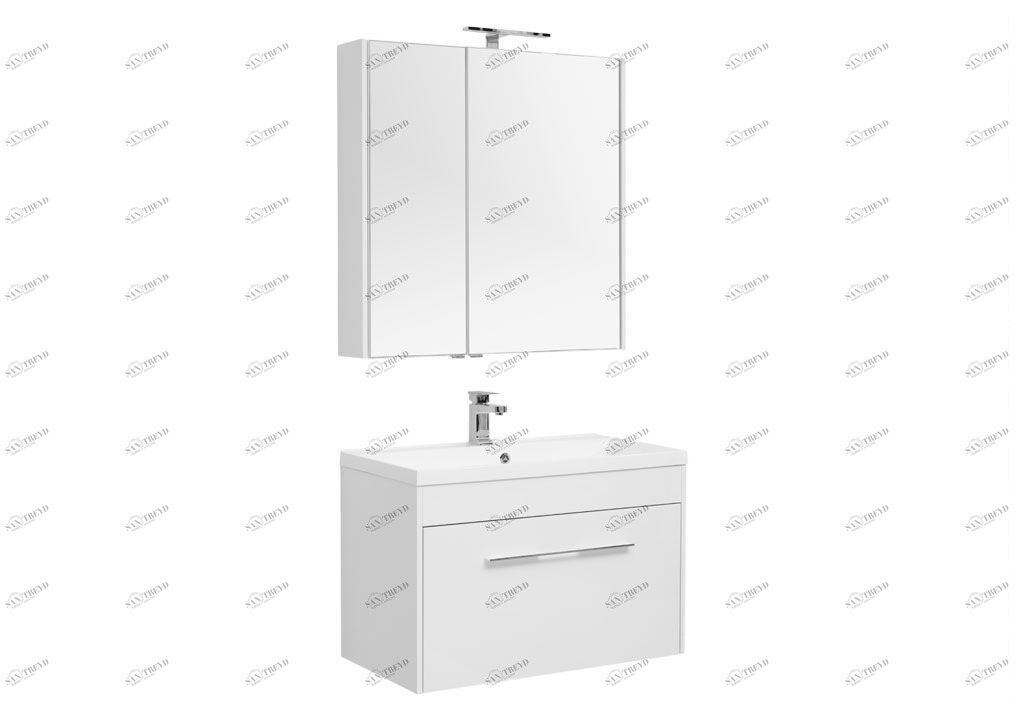 Мебель для ванной Aquanet Августа 90 белый 00225243