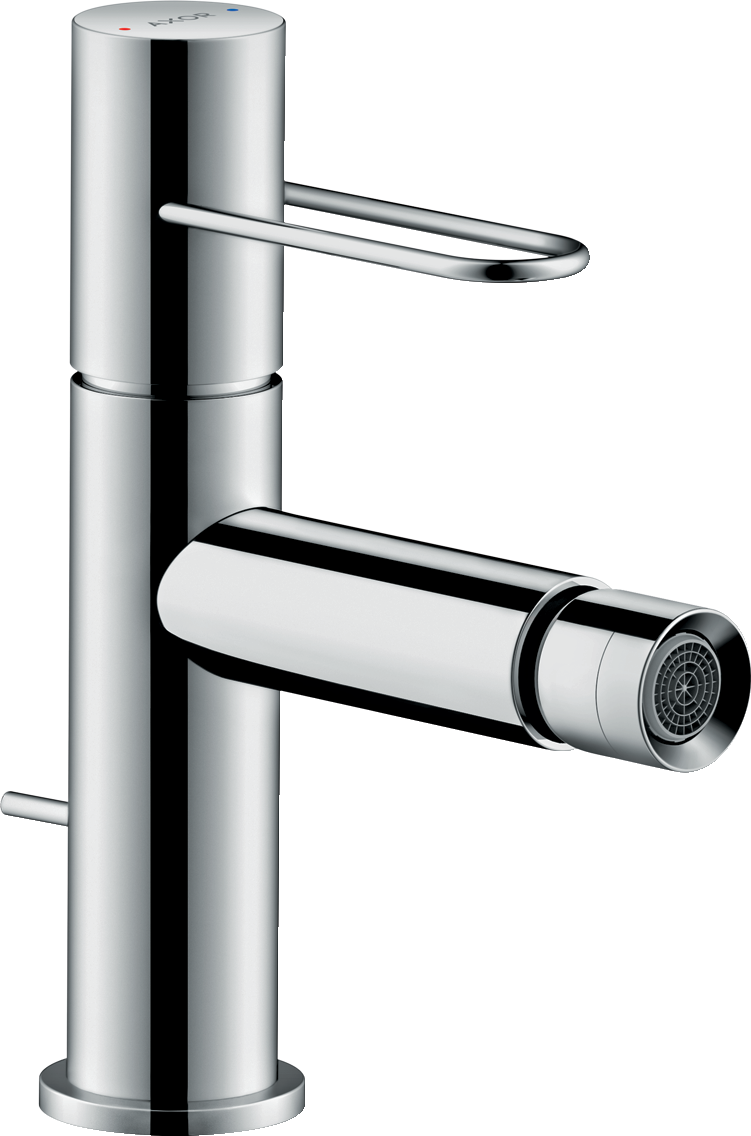 38211000 Смеситель для биде, однорычажный, с петлевой ручкой и сливным гарнитуром AXOR UNO