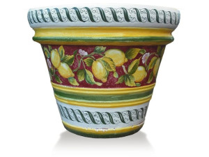 Украшенный терракотовый лимоньер