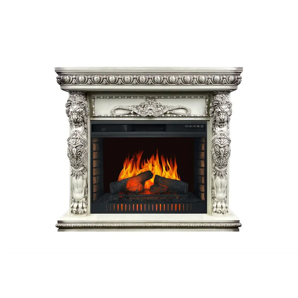 Каминокомплект Royal Flame Windsor с очагом Vision 30 1.5 кВт цвет золотой STLM-2106085