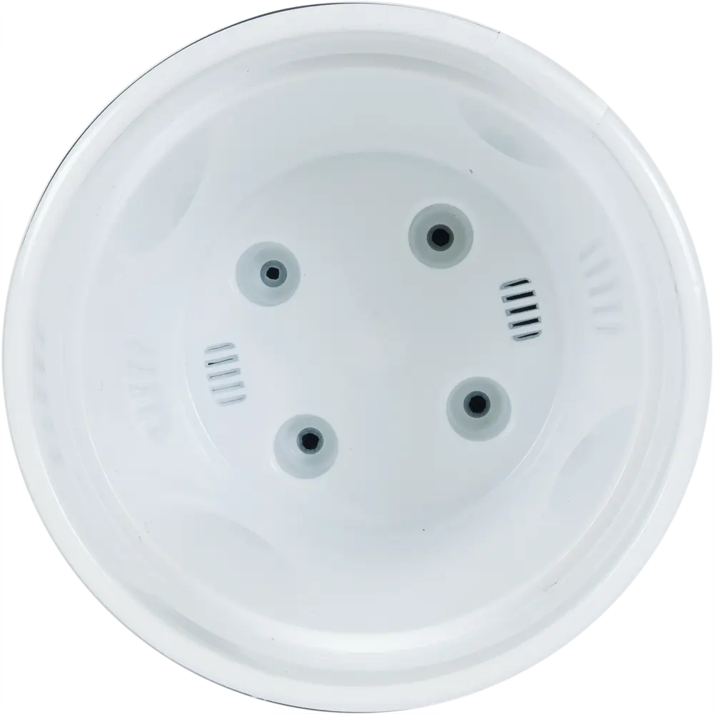 Кашпо Порто ø17.5 h16 см v2.4 л пластик тёмно-серый Santreyd STLM-2112895 - Вид №1