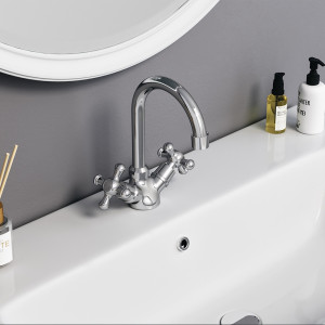 230210000 смеситель для умывальника без дк Damixa Retro