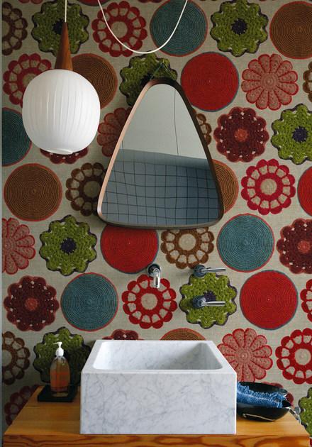 Wall&decò Обои с эффектом ткани Contemporary wallpaper 2011 sun-id-1479885 - Вид №1