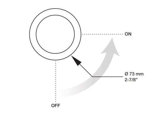 Термостатический набор для душа с душем BARIL PRO-3000-74 ARCH-00146697 - Вид №3